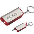 Red Light Up Keychain w/ Screwdrivers (2 1/2"x1 1/8")